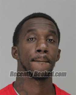 Booking photo from Dallas County, Texas