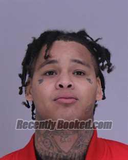 Booking photo from Dallas County, Texas