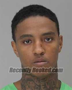 Booking photo from Dallas County, Texas