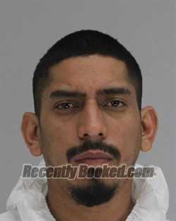 Booking photo from Dallas County, Texas