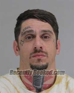 Booking photo from Dallas County, Texas