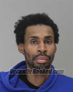Booking photo from Dallas County, Texas