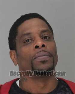 Booking photo from Dallas County, Texas