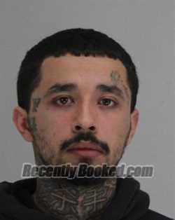 Booking photo from Dallas County, Texas