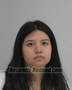 Booking photo from Dallas County, Texas