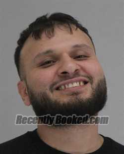 Booking photo from Dallas County, Texas