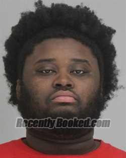 Booking photo from Dallas County, Texas