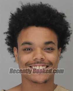 Booking photo from Dallas County, Texas