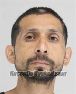 Booking photo from Dallas County, Texas