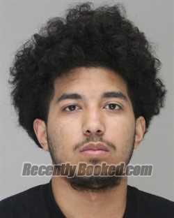 Booking photo from Dallas County, Texas