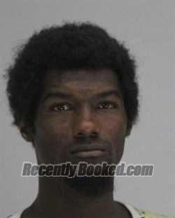 Booking photo from Dallas County, Texas