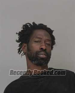 Booking photo from Dallas County, Texas