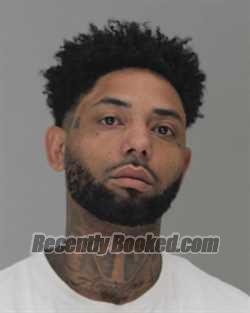 Booking photo from Dallas County, Texas