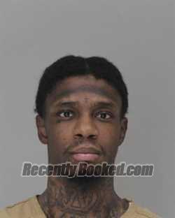 Booking photo from Dallas County, Texas