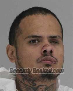 Booking photo from Dallas County, Texas