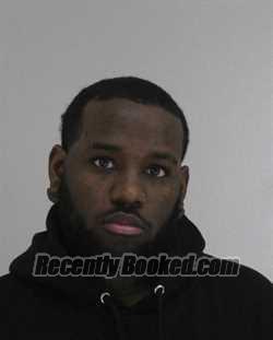 Booking photo from Dallas County, Texas