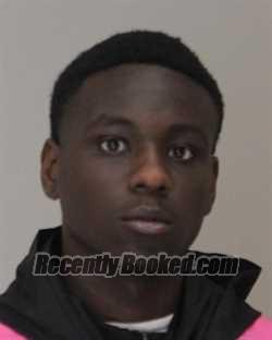 Booking photo from Dallas County, Texas