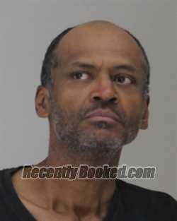 Booking photo from Dallas County, Texas