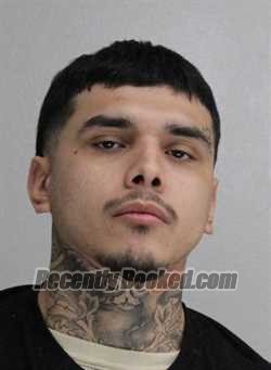 Booking photo from Dallas County, Texas