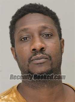 Booking photo from Dallas County, Texas