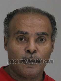 Booking photo from Dallas County, Texas