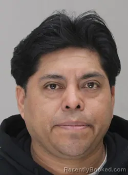 Mugshot of LUIS SIRINSUY booked in Dallas County, Texas on March 18, 2026