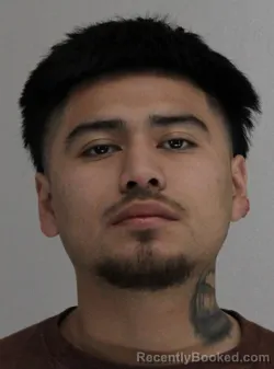 Mugshot of ANGEL DOMINGUEZ booked in Dallas County, Texas on March 18, 2026