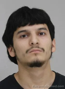 Mugshot of MOSES MENDOZA booked in Dallas County, Texas on March 18, 2026