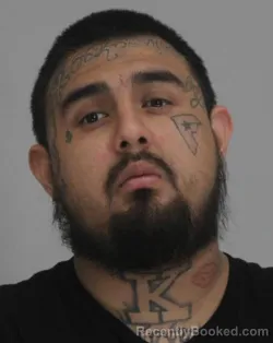 Mugshot of JUAN FLORES booked in Dallas County, Texas on March 19, 2026