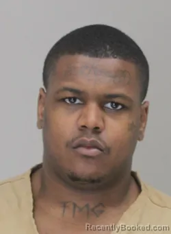 Mugshot of JALEN DERRICK booked in Dallas County, Texas on March 19, 2026