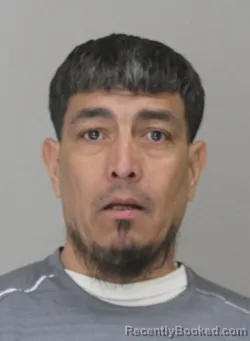 Mugshot of ISRAEL VILLEGAS booked in Dallas County, Texas on March 19, 2026