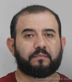 Mugshot of DIEGO FLORES booked in Dallas County, Texas on March 20, 2026