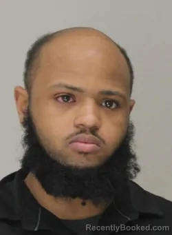 Mugshot of JAYVION HOLLINGER booked in Dallas County, Texas on March 20, 2026