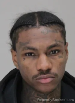 Mugshot of KELTON RAYSON booked in Dallas County, Texas on March 22, 2026