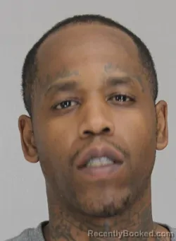 Mugshot of TODERICK YOUNG booked in Dallas County, Texas on March 22, 2026