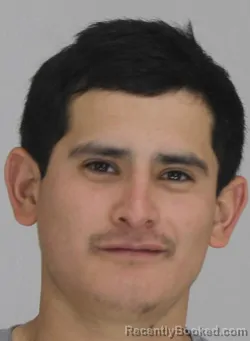 Mugshot of MISAEL ALVARADOBENAVIDEZ booked in Dallas County, Texas on March 29, 2026