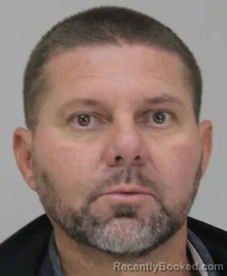 Mugshot of JEREMY MILLER RHYNES booked in Dallas County, Texas on March 30, 2026