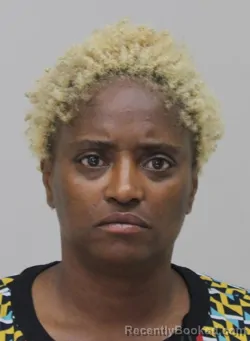 Mugshot of TASHANA WASHINGTON booked in Dallas County, Texas on April 2, 2026