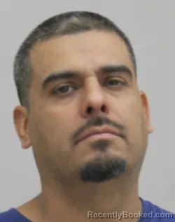 Mugshot of MELQUIADES MENDES booked in Dallas County, Texas on April 2, 2026