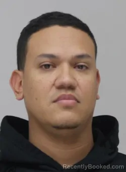 Mugshot of JHONATAN MUNOZ booked in Dallas County, Texas on April 7, 2026