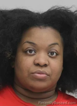 Mugshot of AYANA BROWN booked in Dallas County, Texas on April 7, 2026