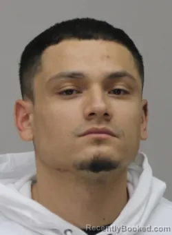 Mugshot of JERSON MORENO booked in Dallas County, Texas on April 7, 2026