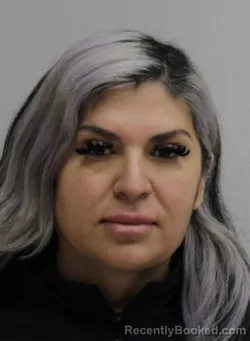 Mugshot of LILIANA CORDOBA booked in Dallas County, Texas on April 10, 2026