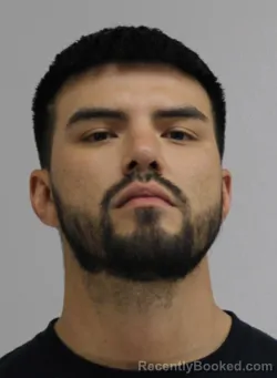 Mugshot of EDGAR OLIVAS SANDOVAL booked in Dallas County, Texas on April 10, 2026