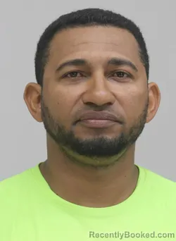 Mugshot of YORGE CUADRO booked in Dallas County, Texas on April 11, 2026