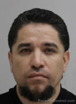 Mugshot of DANIEL BARCENASSOLIS booked in Dallas County, Texas on April 14, 2026