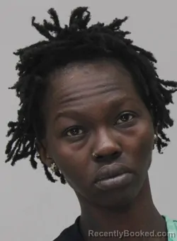Mugshot of BOULYANA MADWA booked in Dallas County, Texas on April 14, 2026