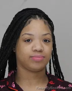 Mugshot of ANIYAH HEWIT booked in Dallas County, Texas on April 16, 2026