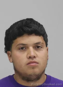 Mugshot of OLVIN BUSTILLOGUZMAN booked in Dallas County, Texas on April 16, 2026