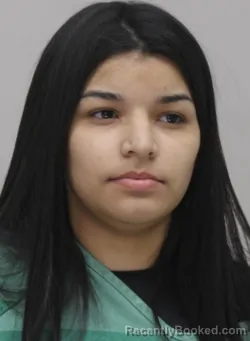 Mugshot of MARIA MERCADO BERNAL booked in Dallas County, Texas on April 17, 2026